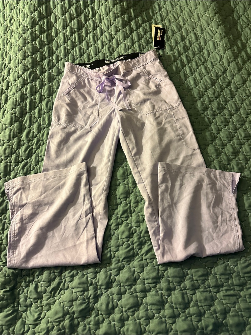 NWT Grey's Anatomy By Barco Light Lavender Scrub Pants